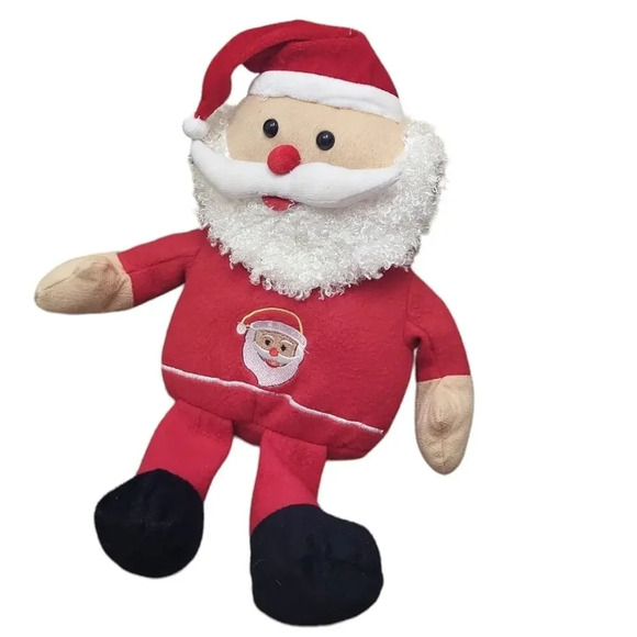 Kelly Toy 13" Plush Santa Christmas Holiday Stuffed Animal Toy - Picture 1 of 2